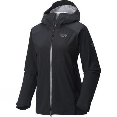 Chaquetas Mountain Hardwear Torzonic Mujer - Negras - Chile HDS124705